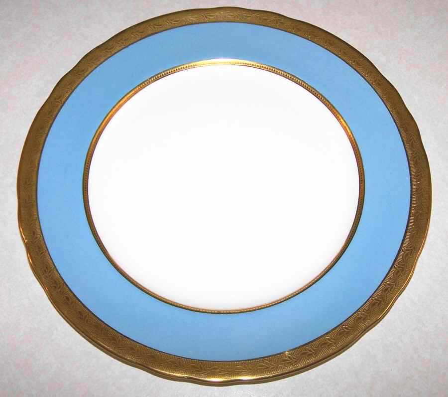 8083 (Blue) Dinner Plate by John  Aynsley & Sons-1