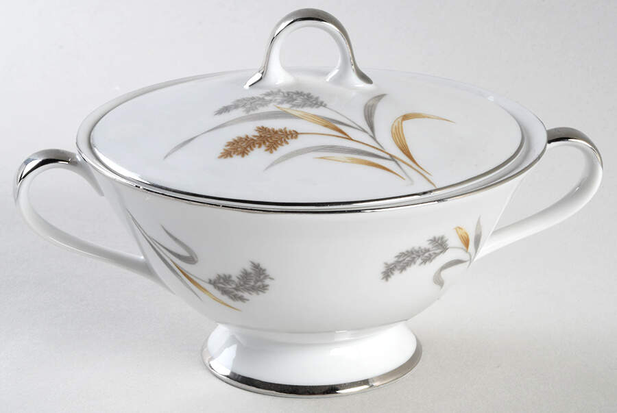 Harvest Sugar Bowl & Lid by Arlen-1