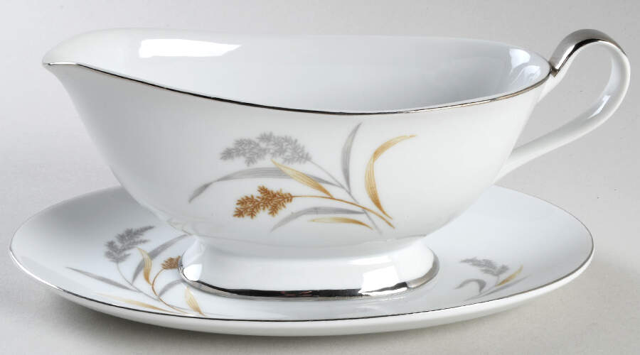Harvest Gravy Boat & Underplate by Arlen-1