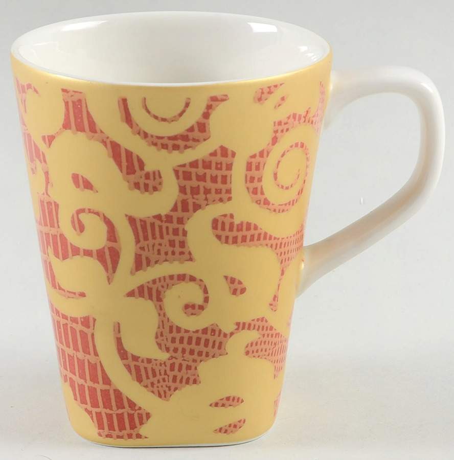Via Venetto Red Gold Mug by 222 Fifth (PTS)-1