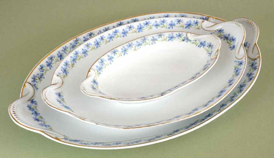 12125 14" Oval Serving Platter by Austria-1