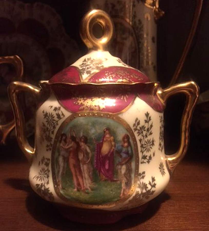 AUS404 Sugar Bowl & Lid by Austria-1