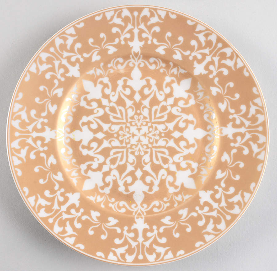 Orchestra Gold Salad Plate by 222 Fifth (PTS)-1
