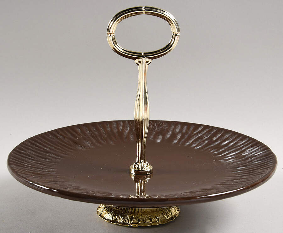 Palette Chocolate (Brown) 6" - 7" Tidbit (from Salad Plate) HC by Ambiance-1