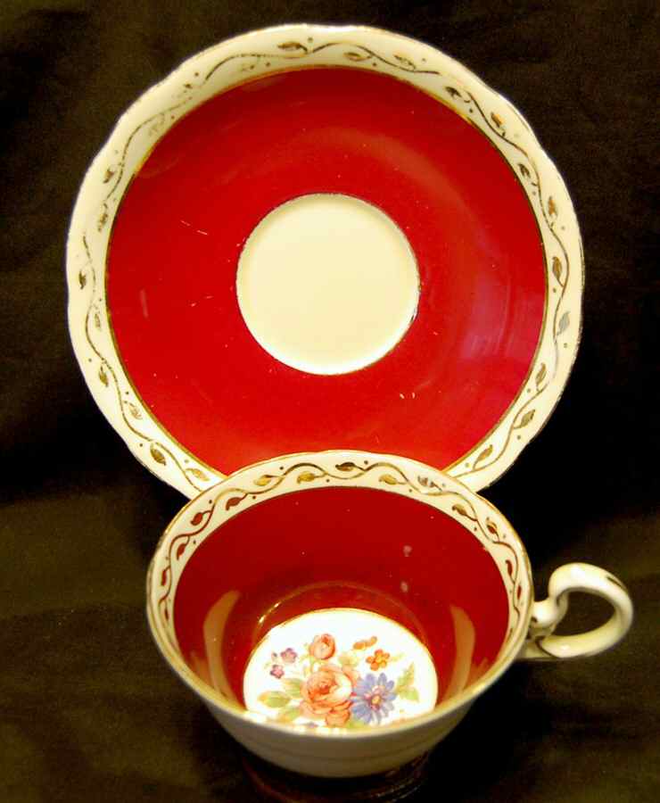 B5003 Footed Cup & Saucer Set by John  Aynsley & Sons-1