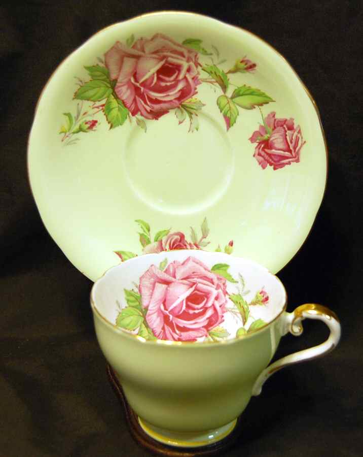 C904-2 Footed Cup & Saucer Set by John  Aynsley & Sons-1