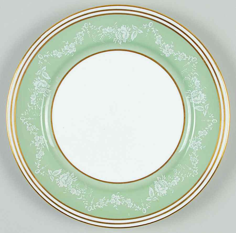 Rosewood (Smooth) Salad Plate by John  Aynsley & Sons-1