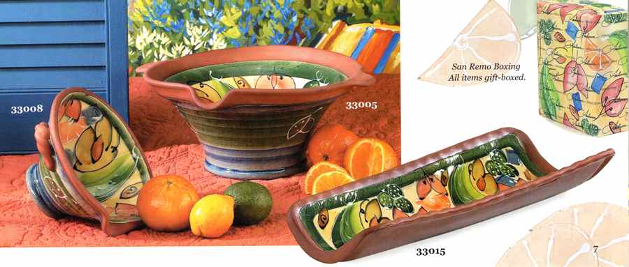 San Remo 13" Handled Bowl with Spout by Ambiance-1