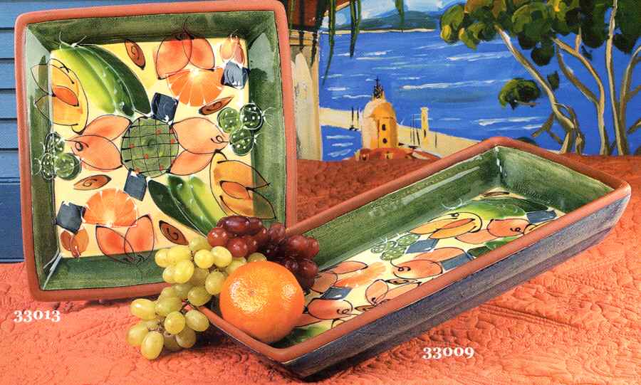 San Remo 12" Square Tray by Ambiance-1
