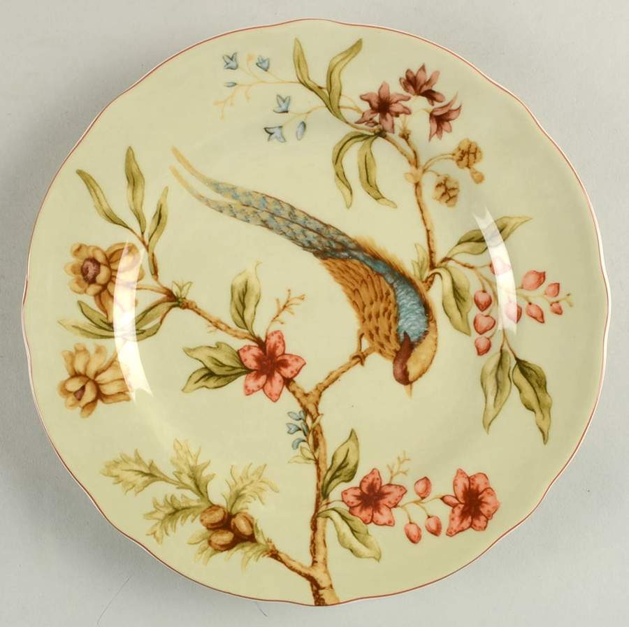 Marietta Sage Salad Plate by 222 Fifth (PTS)-1