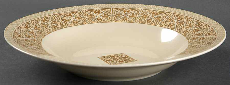 Alhambra Green Soup/Cereal Bowl by 222 Fifth (PTS)-1