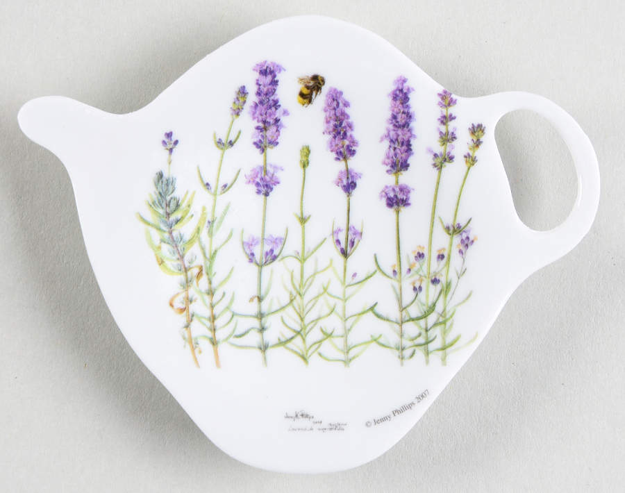 I Love Lavender Melamine Tea Bag Holder by Ashdene-1