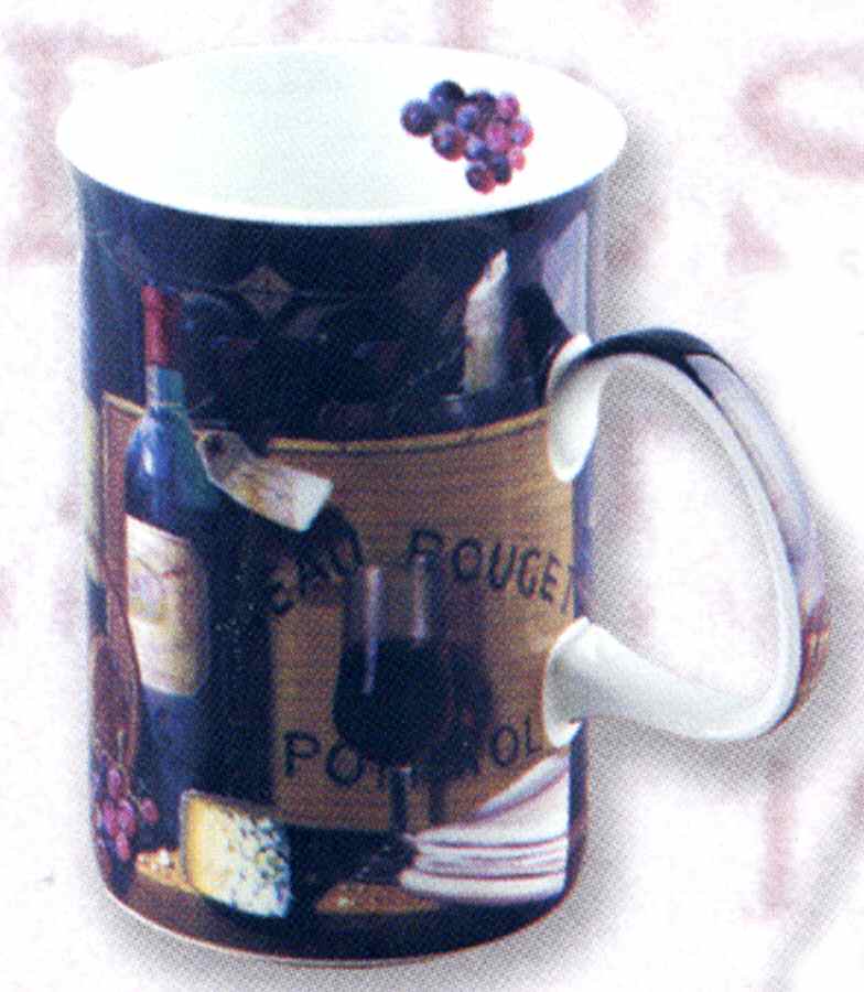 Vin Rouge Mug by Ashdene-1