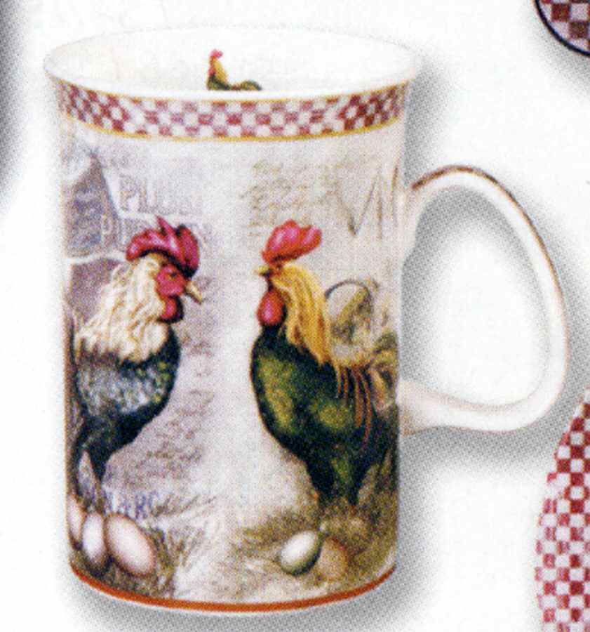 Country Rooster Mug by Ashdene-1