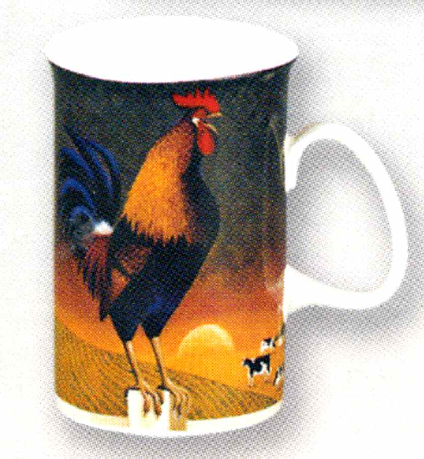 Rooster Mug by Ashdene-1