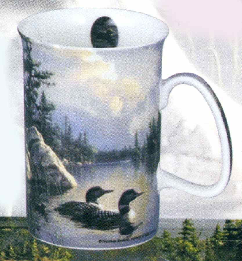 Loons on the Lake Mug by Ashdene-1