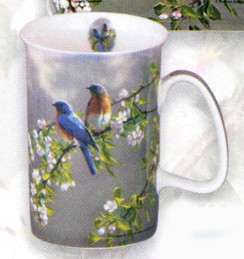 Bluebirds Mug by Ashdene-1