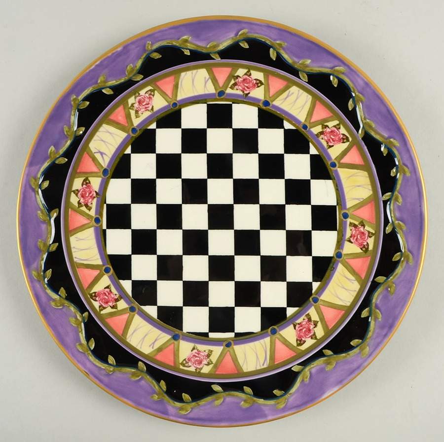 Amber Rose Dinner Plate by Ambiance-1