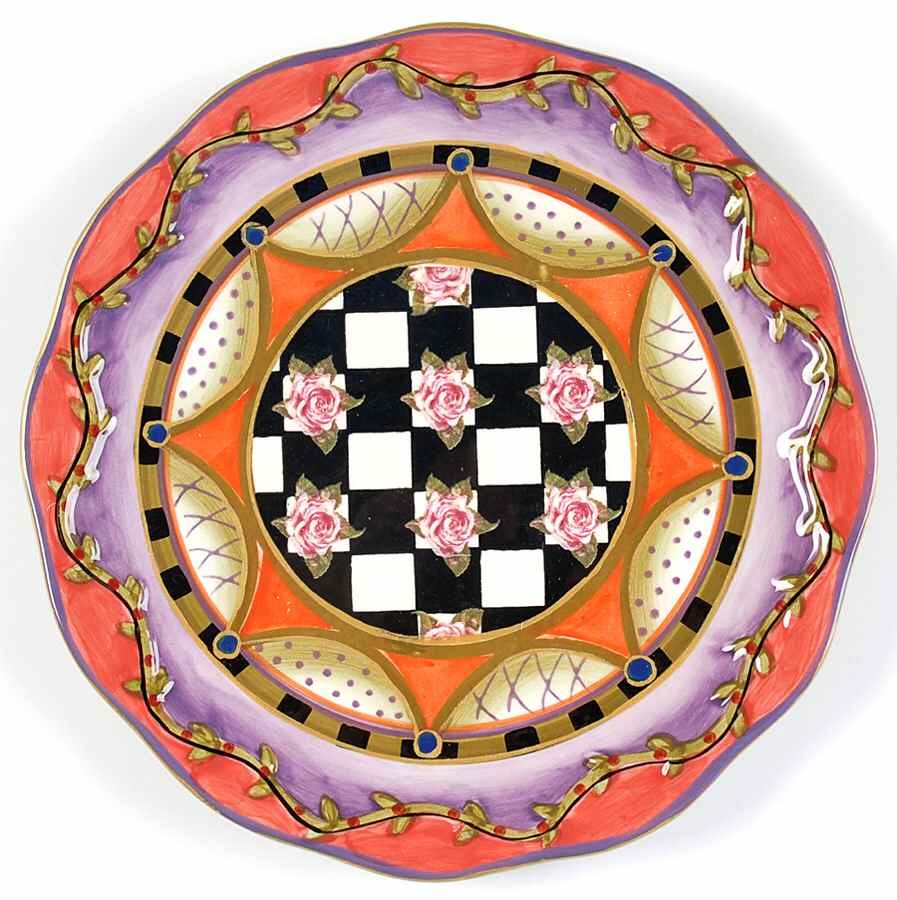 Amber Rose Salad Plate by Ambiance-1
