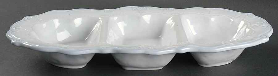 Elegance Ribbed 3 Section Server by Ambiance-1