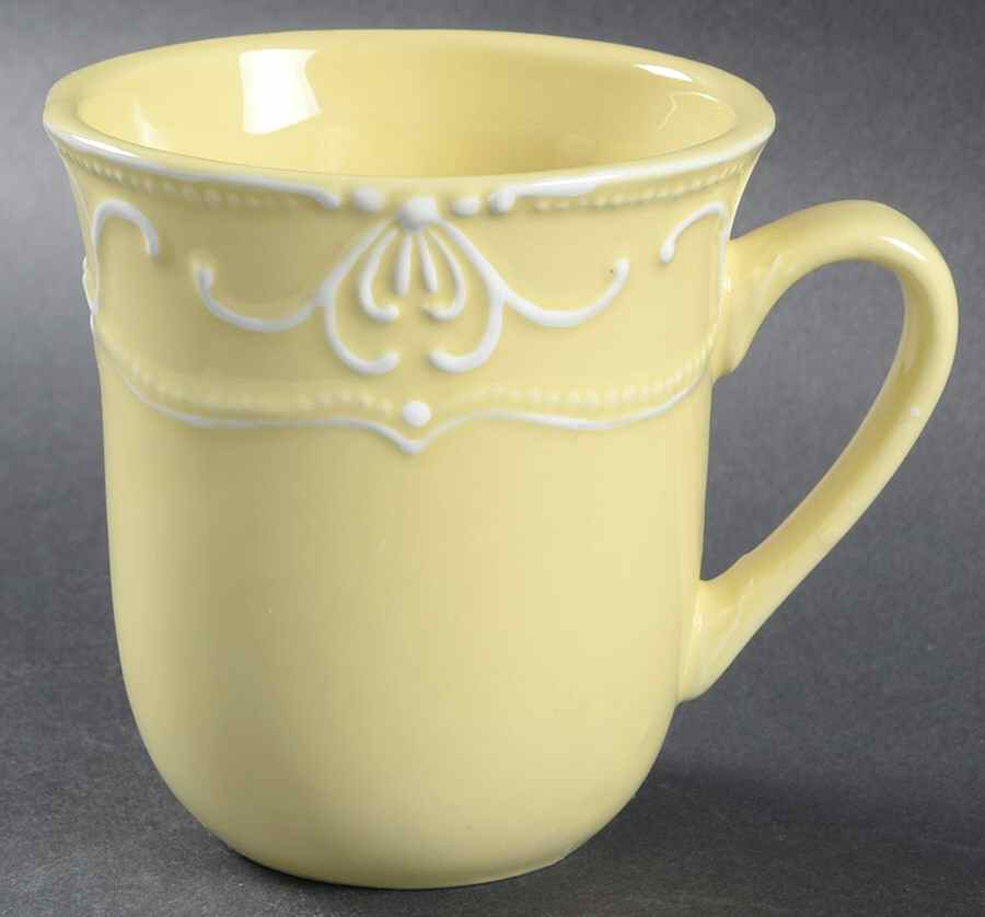 Aristocrat Yellow Mug by Ambiance-1