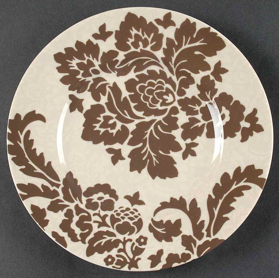 La Belle Sepia Salad Plate by 222 Fifth (PTS)-1