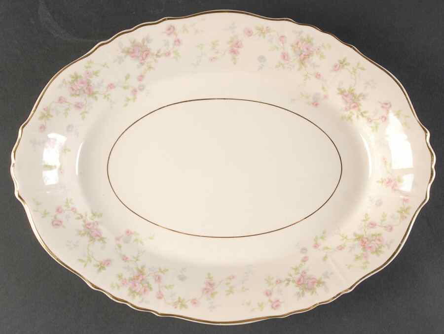 ABE42 12" Oval Serving Platter by Aberdeen-1