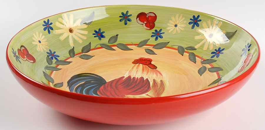 Gallo 12" Pasta Serving Bowl by 222 Fifth (PTS)-1