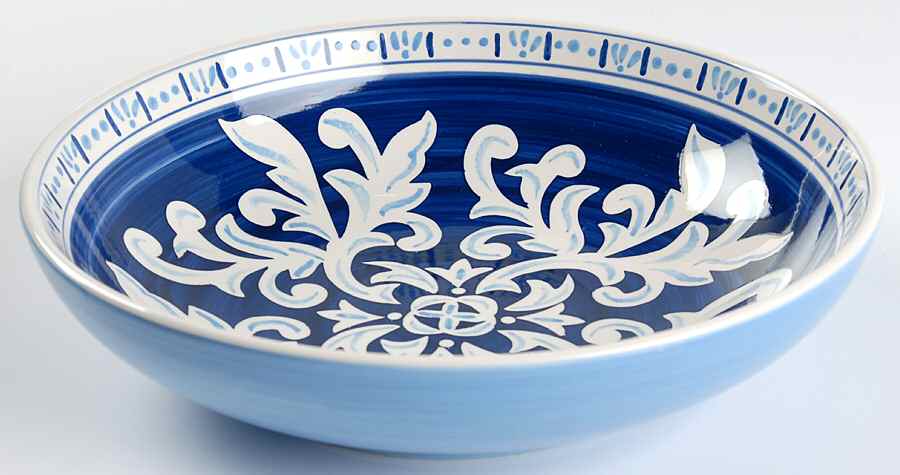 Majorica 9" Individual Pasta Bowl by 222 Fifth (PTS)-1