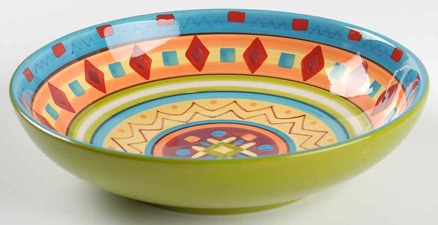 Southwest 9" Individual Pasta Bowl by 222 Fifth (PTS)-1