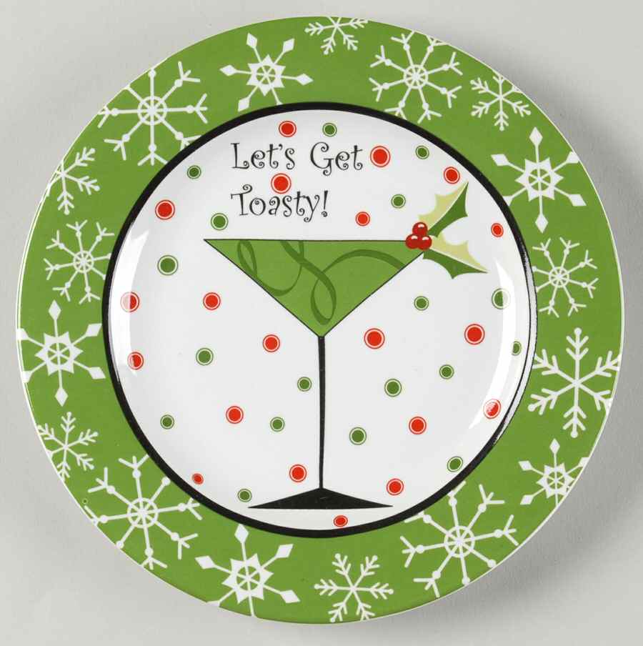 Let's Get Toasty Appetizer Plate by 222 Fifth (PTS)-1