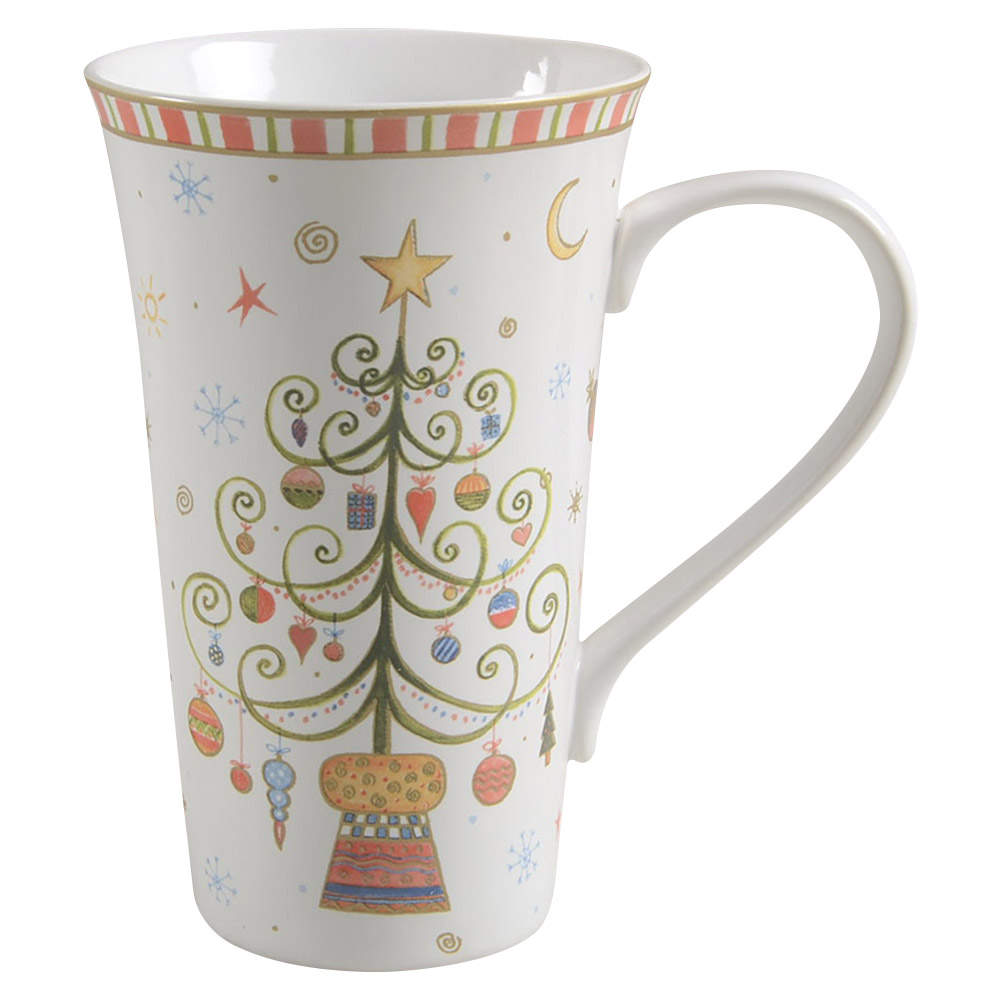 Christmas Play Latte Mug by 222 Fifth (PTS)-1