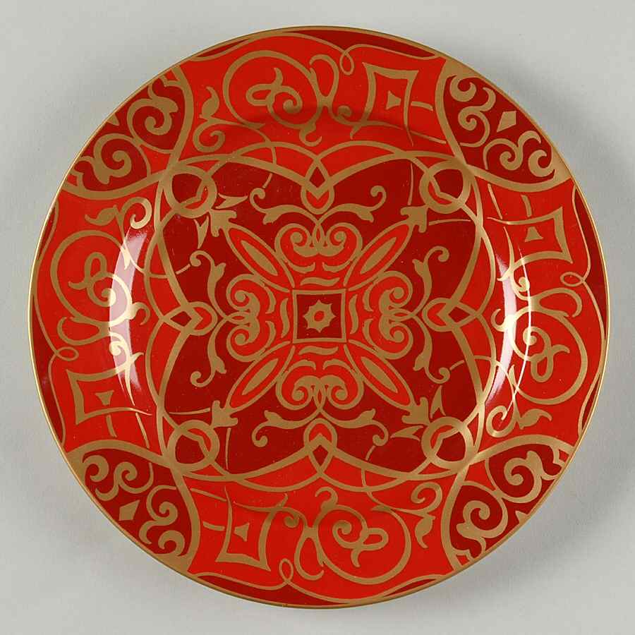 Ornamental Scroll Salad Plate by 222 Fifth (PTS)-1