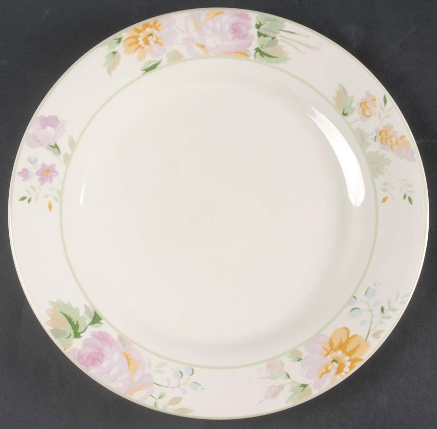 Meadow Floral Dinner Plate by American Living-1
