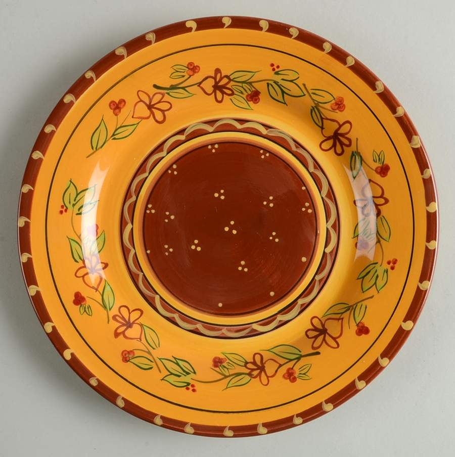 Tuscany Fields Salad Plate by Ambiance-1