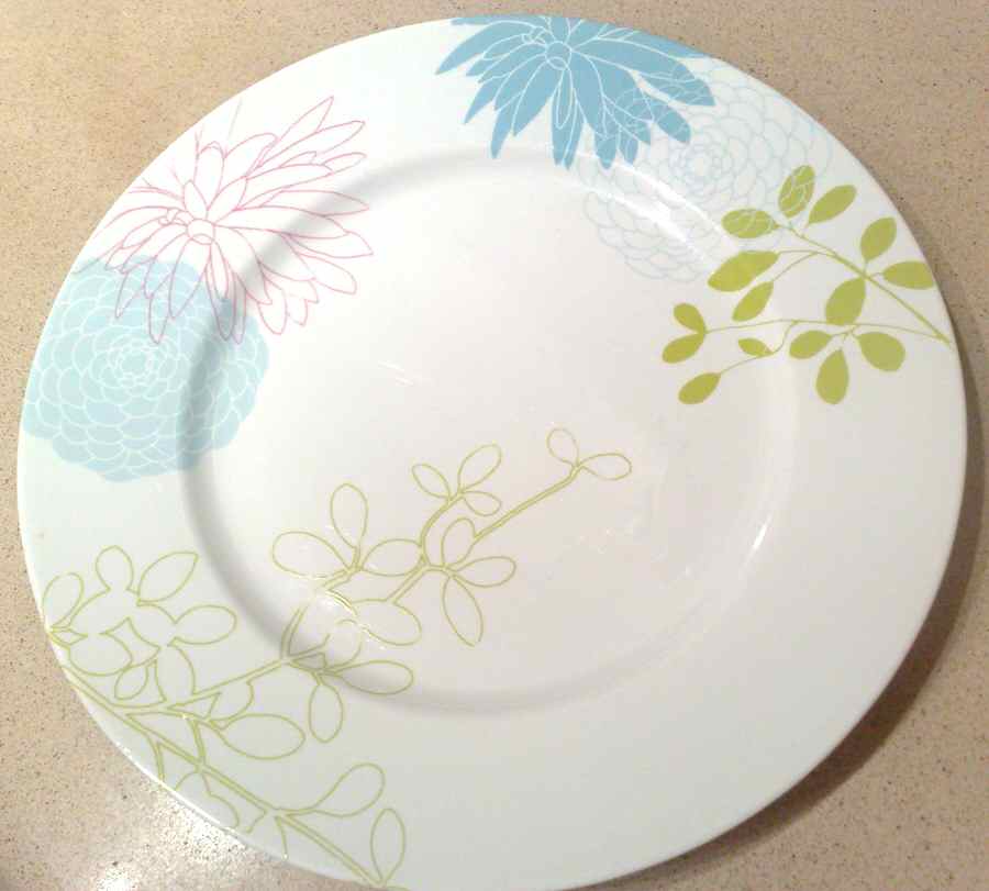 Bon Bon Fleur Dinner Plate by 222 Fifth (PTS)-1
