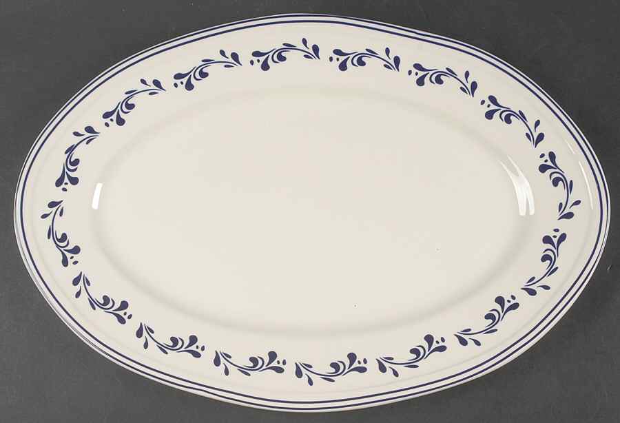 Oakdale 15" Oval Serving Platter by American Living-1