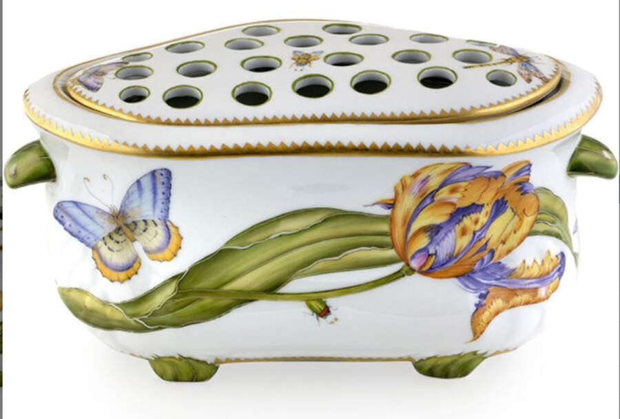 Giftware Flower Holder with Frog by Anna Weatherley-1