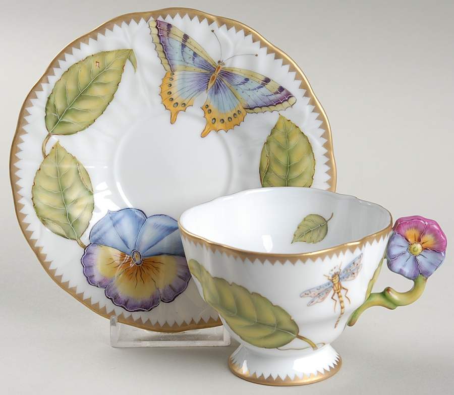 Giftware Footed Demitasse Cup & Saucer Set by Anna Weatherley-1
