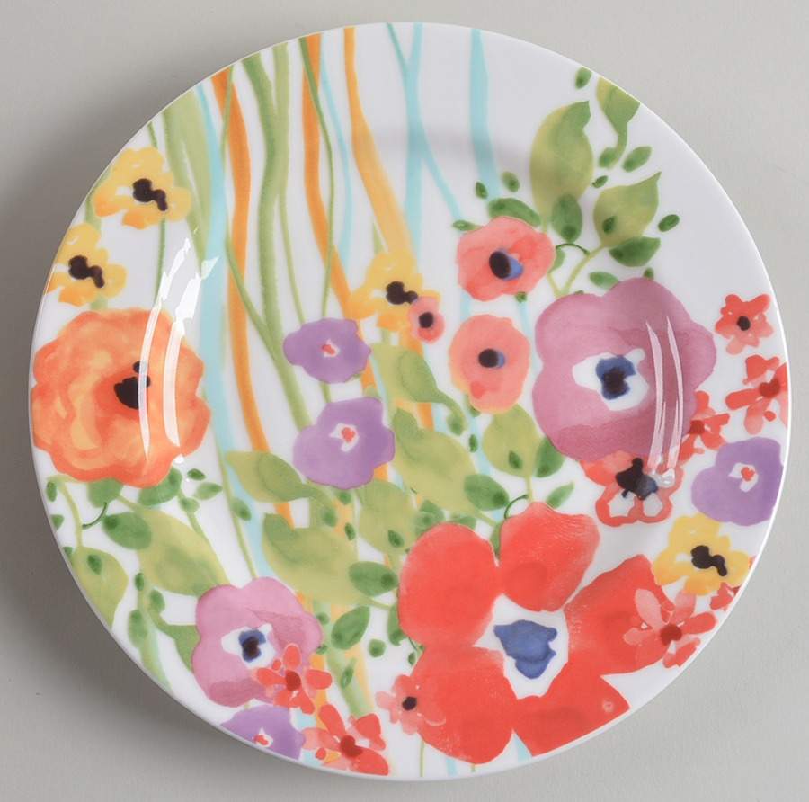 Verdant Acres Salad Plate by Anthropologie-1