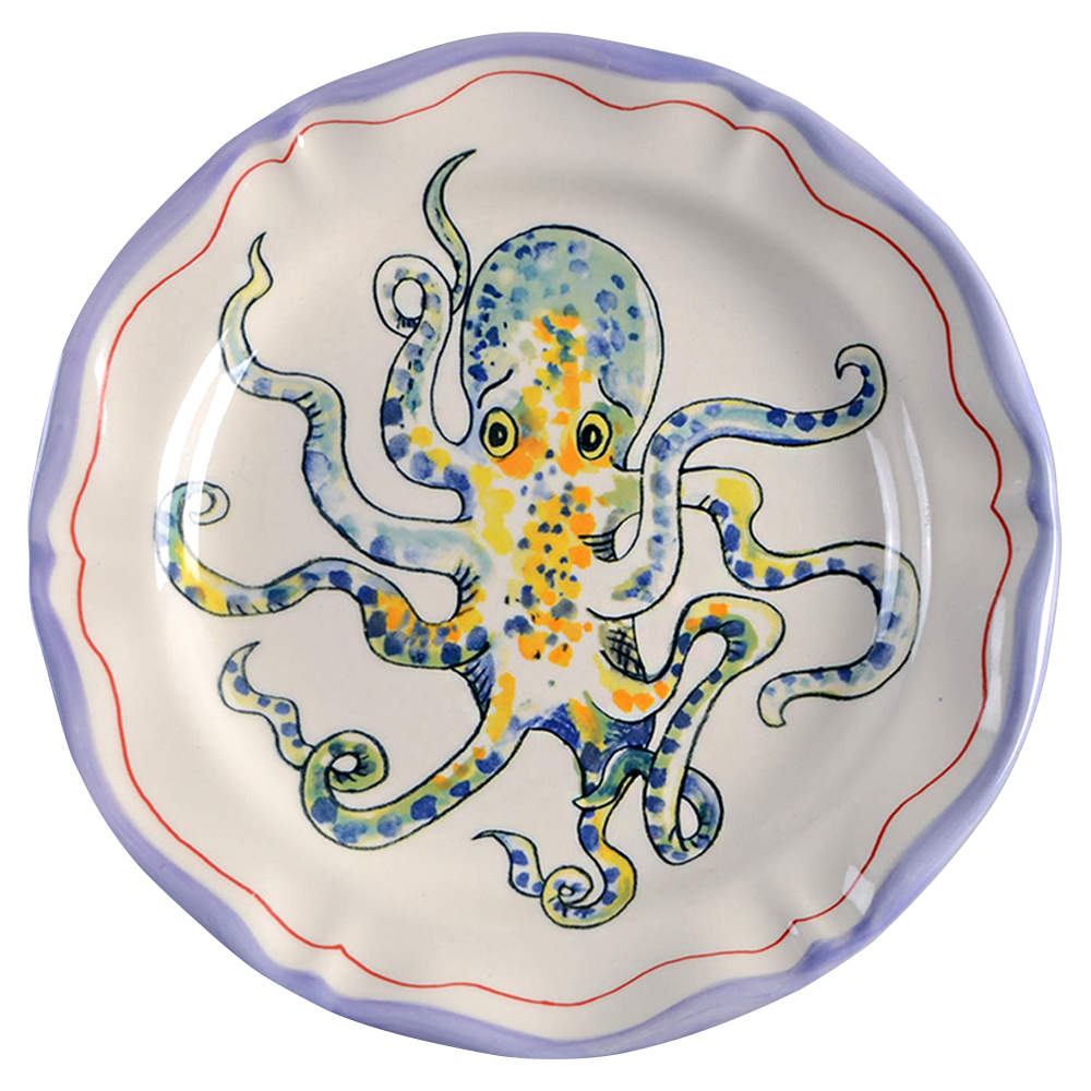 Francophile Dinner Plate by Anthropologie-1
