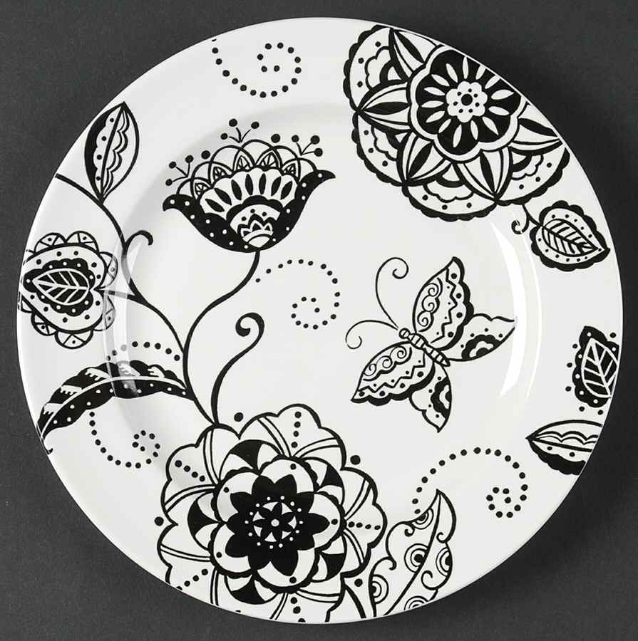 Garden Revelry Salad Plate by 222 Fifth (PTS)-1