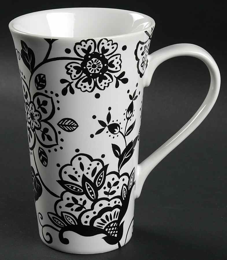 Garden Revelry Latte Mug by 222 Fifth (PTS)-1