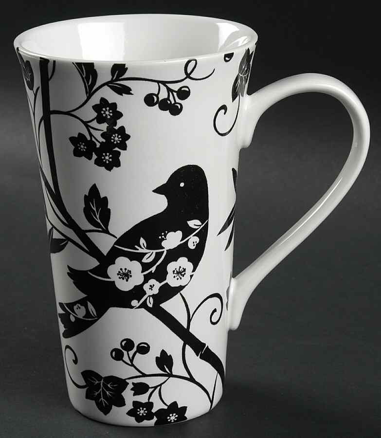 Garden Revelry Latte Mug by 222 Fifth (PTS)-1