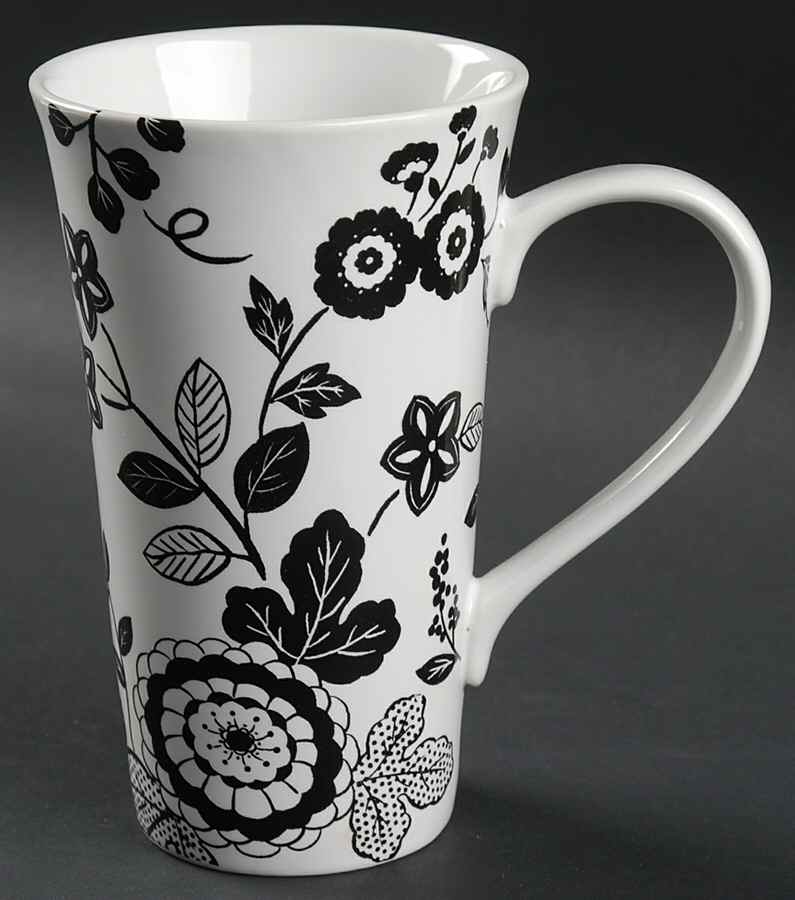 Garden Revelry Latte Mug by 222 Fifth (PTS)-1