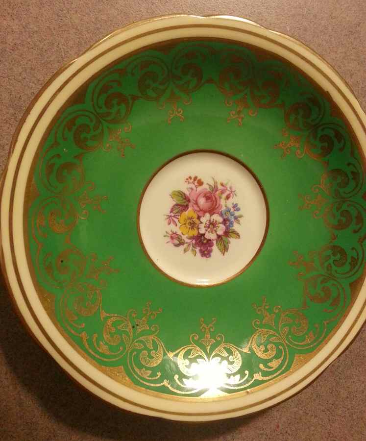 C882 Saucer for Footed Cup by John  Aynsley & Sons-1
