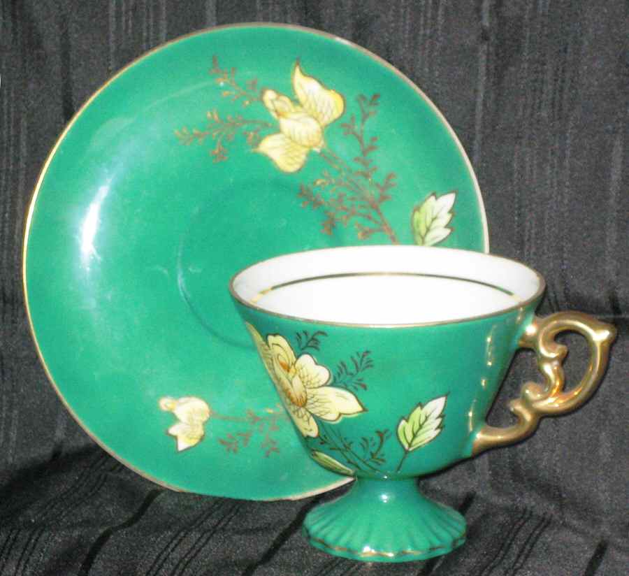 33-66 Footed Cup & Saucer Set by Arnart-1