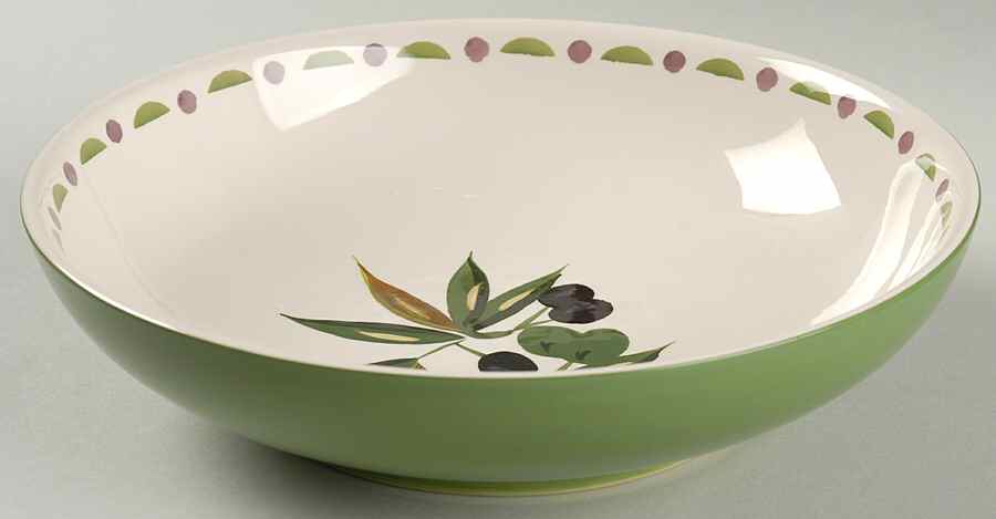 Julianna's Olives 8" Individual Pasta Bowl by 222 Fifth (PTS)-1