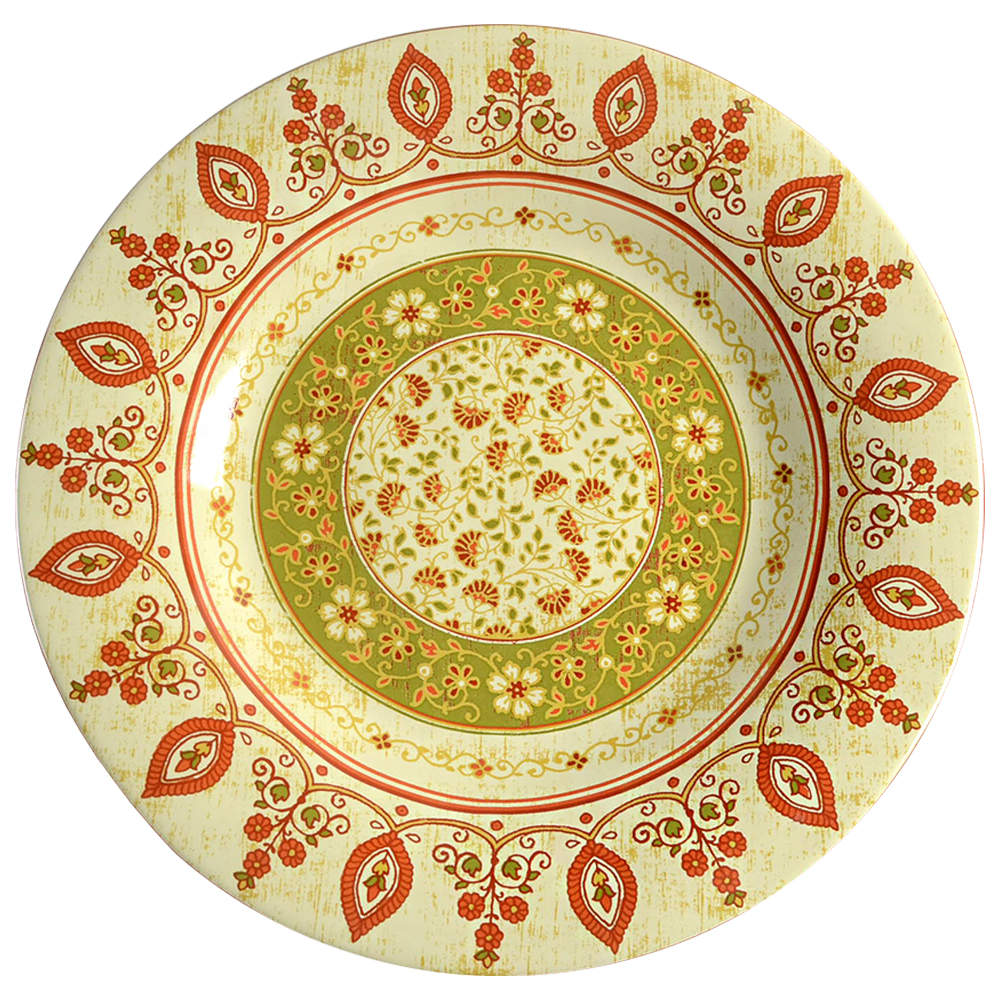 Kashmir 13" Chop Plate (Round Platter) by 222 Fifth (PTS)-1