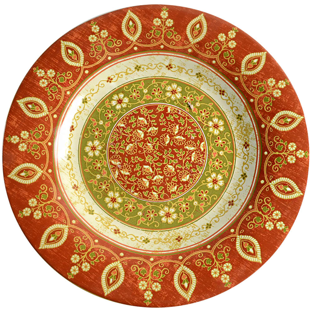Kashmir 13" Chop Plate (Round Platter) by 222 Fifth (PTS)-1